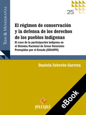 cover image of El régimen de conservación y la defensa de los derechos de los pueblos